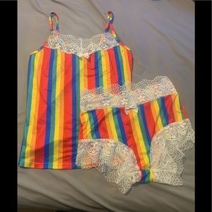 NWOT Intimate sleep set. ❤️💙💚💛🧡💕